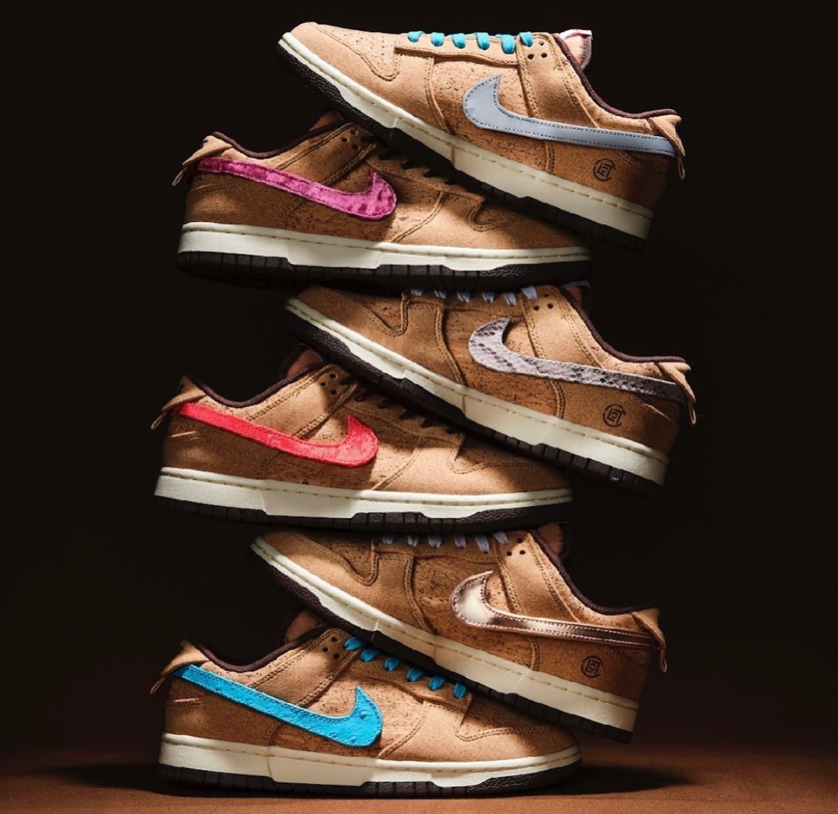 大幅値下げ 希少 CLOT × Nike Dunk Low SP Cork-