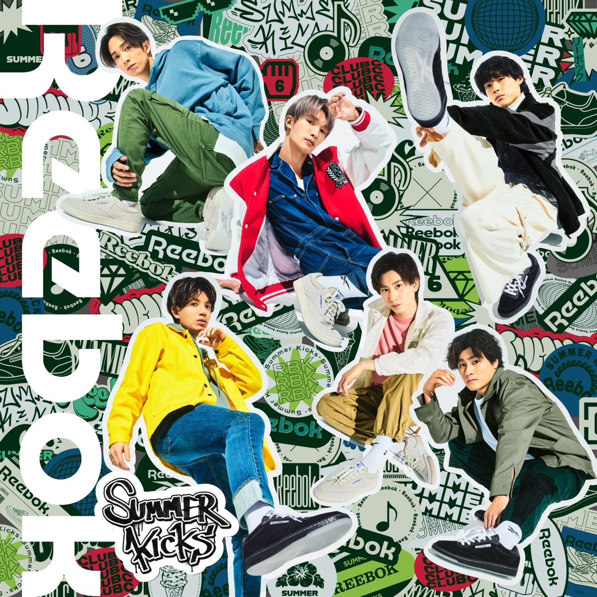 Reebok × SixTONES 『CLUB C 85 VINTAGE』全2色が国内6月21日より