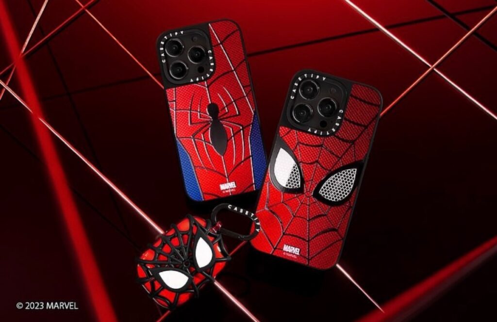 上等な ☆海外限定 iPhone13ProMax CASETiFY×スパイダーマンコラボ