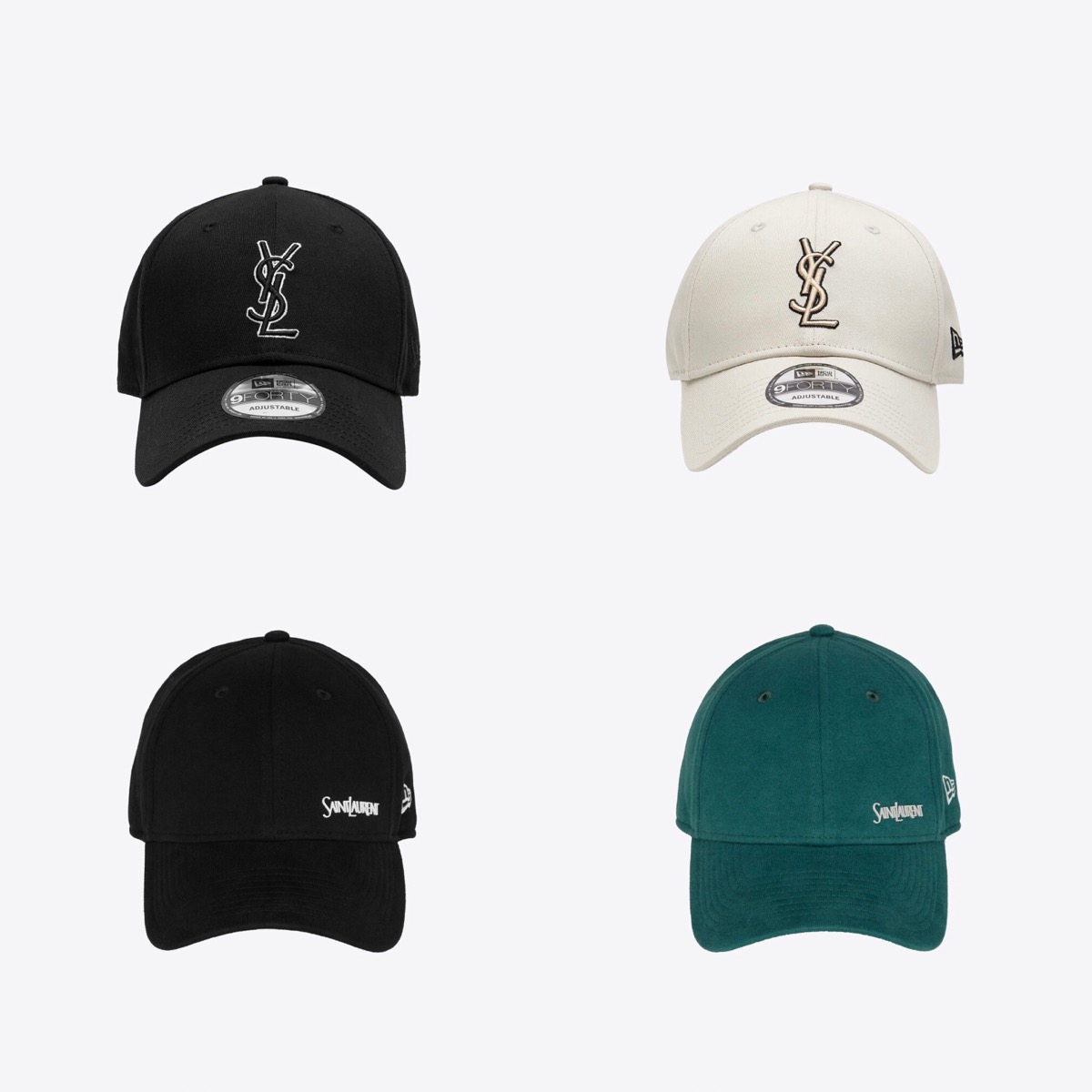 SAINT LAURENT RIVE DROITE × New Era コラボキャップが好評発売中 