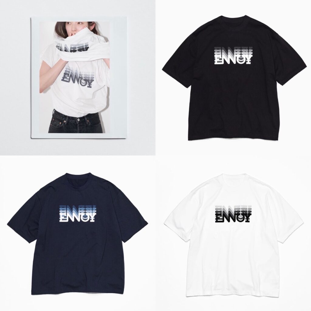 ENNOY 新作グラフィックTシャツのWEB抽選販売が6月30日から7月1日まで 