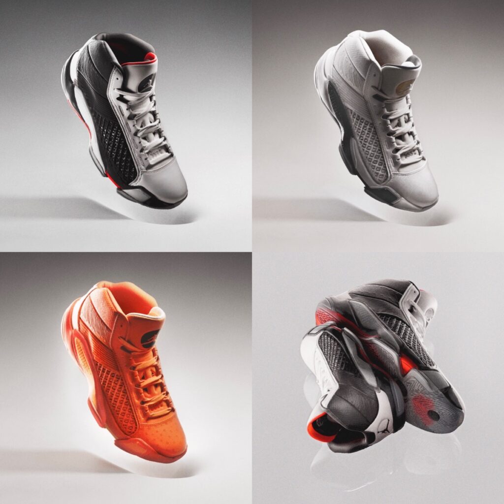 Nike Air Jordan 38 が国内8月18日より順次発売予定 ［DZ3356-106 DZ3356-001 DZ3356-100  DZ3356-500 FN7481-100 FQ9008-800 DZ3355-106 FN7482-100］ UP TO DATE