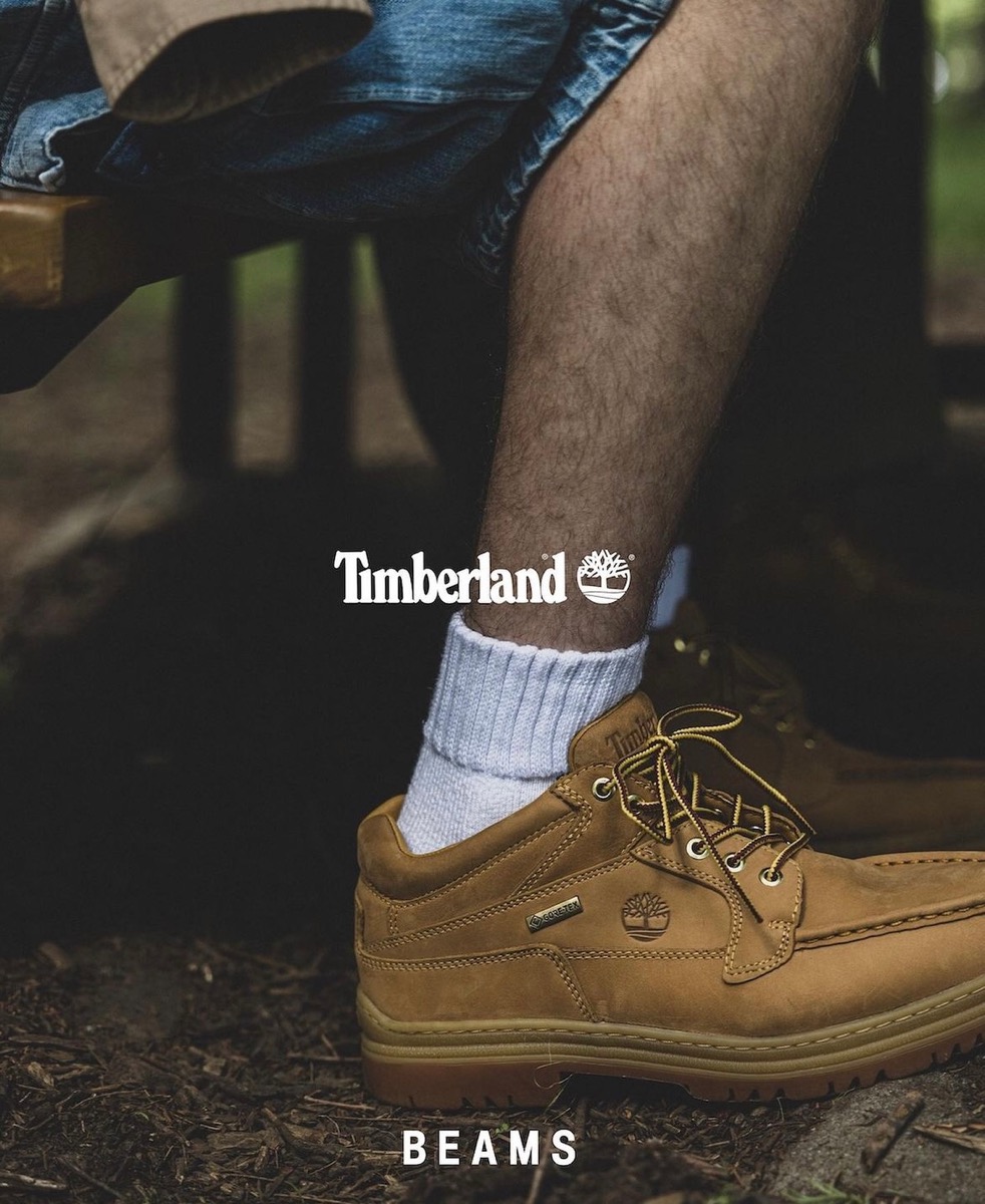 Timberland for BEAMS 別注『MOC TOE』が国内6月10日／6月17日に発売