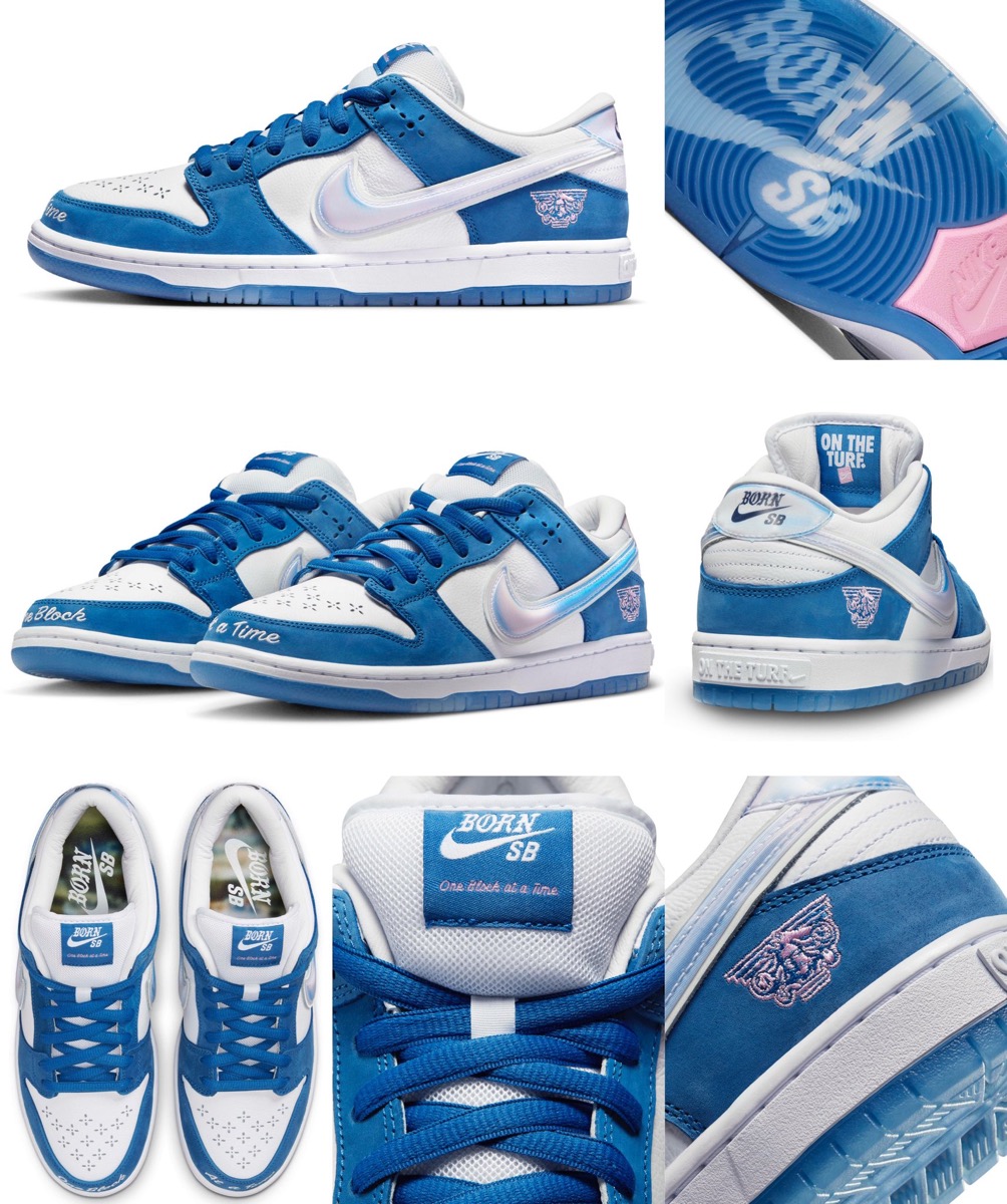 BornxRaised × Nike SB Dunk Low Pro QS “One Block At a Time”が発売 