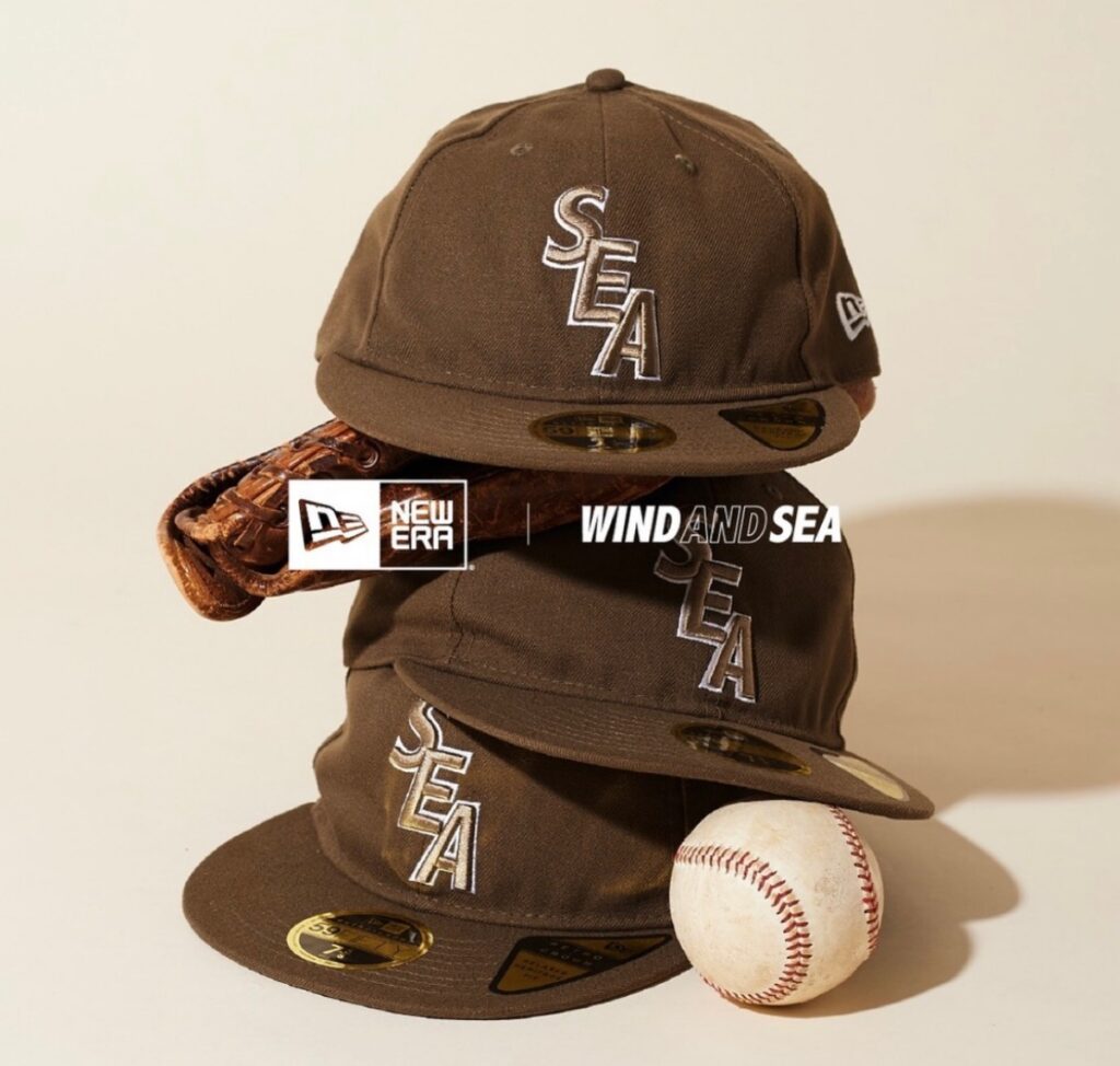 New Era®︎ × WIND AND SEA コラボキャップ〈59FIFTY〉の新作が国内6月10日／6月11日より発売 UP TO DATE