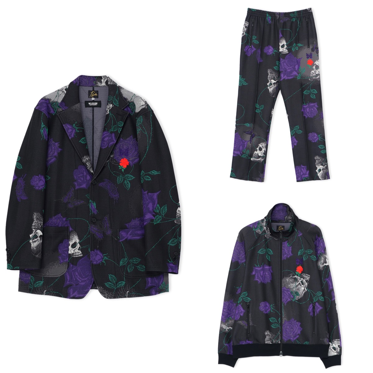 ヨウジヤマモト WILDSIDE × NEEDLES 2B Jacket-