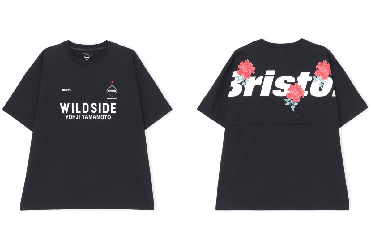 F.C.Real Bristol × WILDSIDE YOHJI YAMAMOTO 1周年記念コラボTシャツ