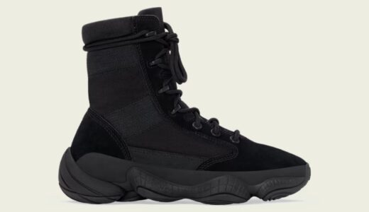adidas Yeezy 500 High Tactical Boot “Utility Black”が国内8月14日に発売予定 ［IG4693］