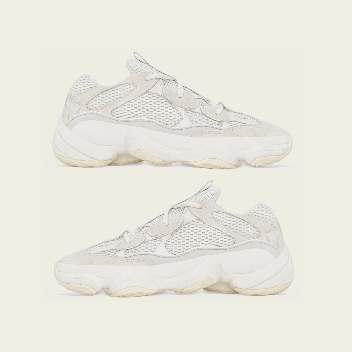 adidas Yeezy 500 “Bone White”が国内8月7日に発売予定 ［ID5114