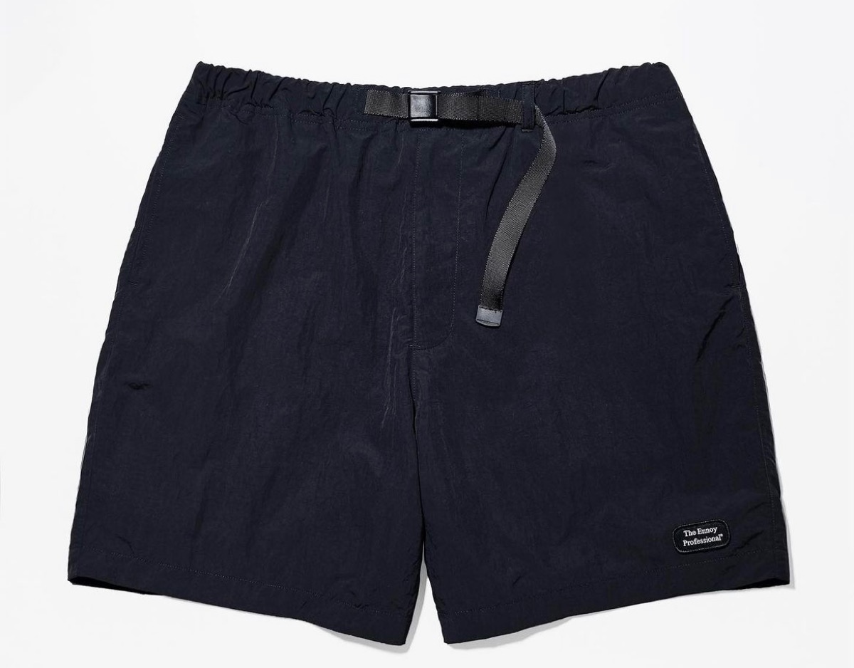 ennoy nylon easy shorts sサイズ black-