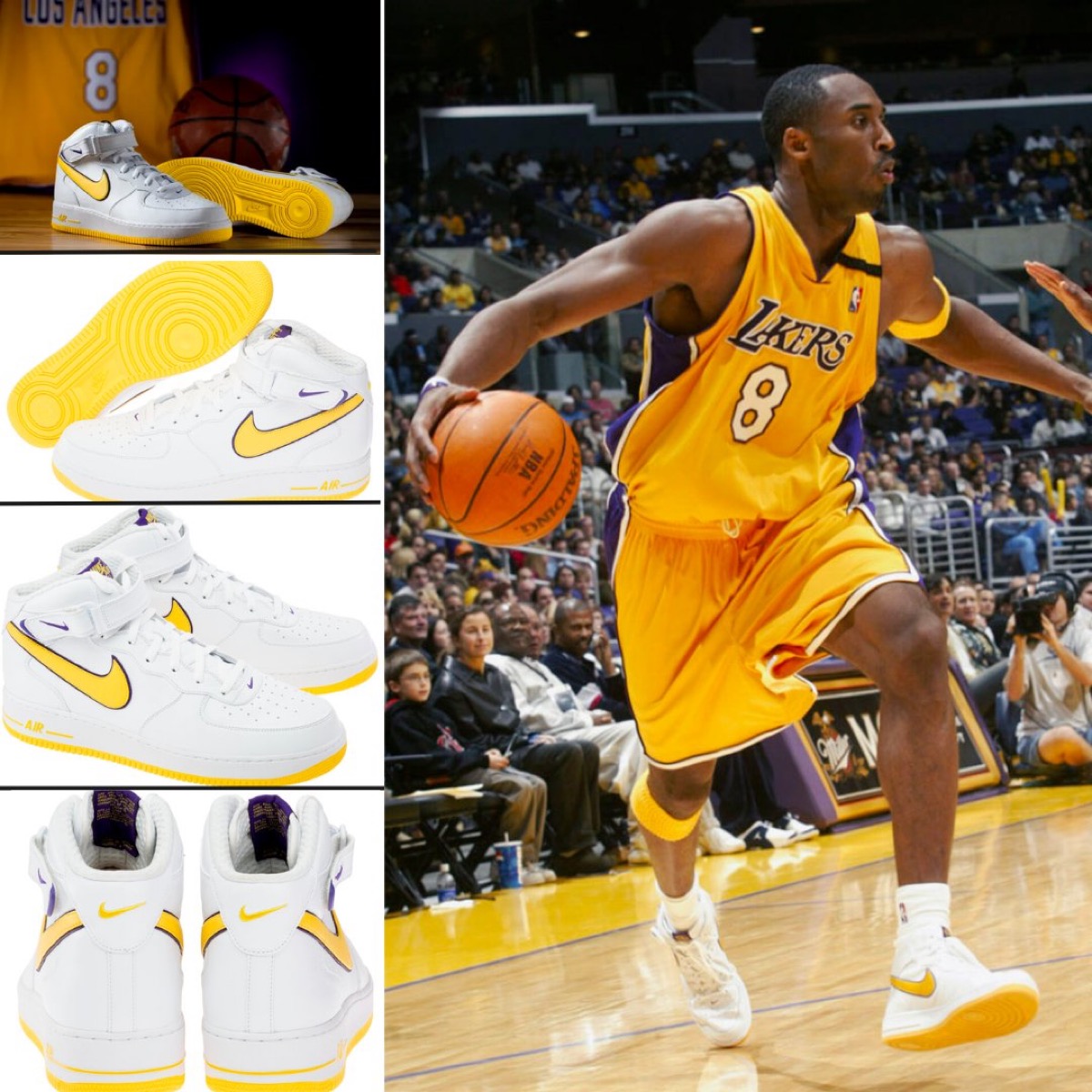 Nike × Kobe Bryant Air Force 1 Low Retro QS “White”が2024年後半に ...