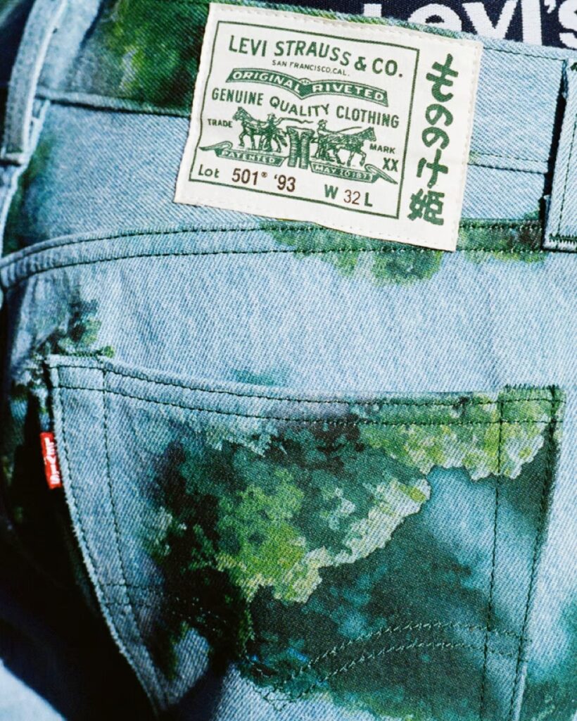 Levi's® × スタジオジブリ もののけ姫 コラボコレクションが国内8月8日