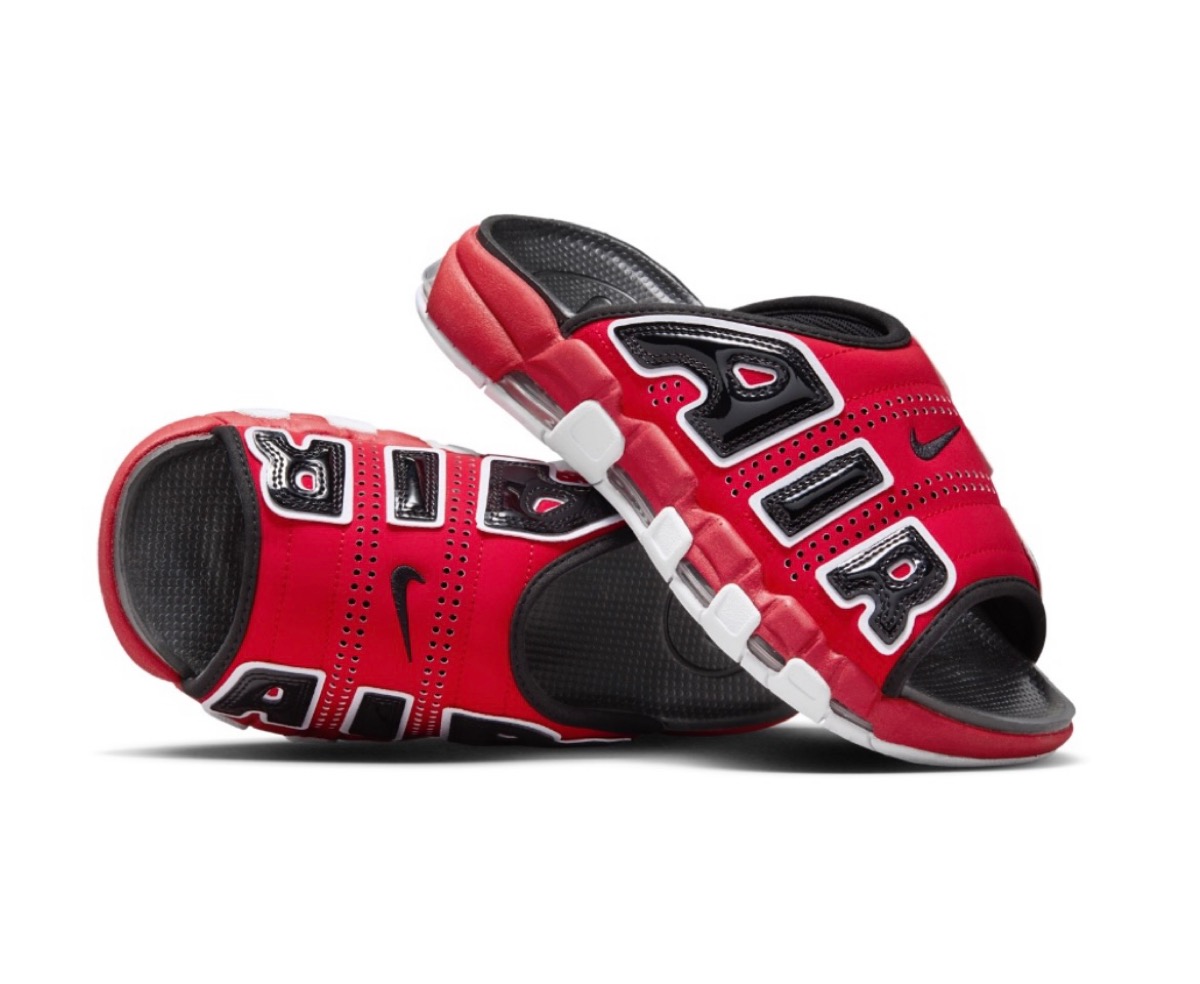 Nike Air More Uptempo Slide “Bulls”が発売予定 ［FJ6035-600