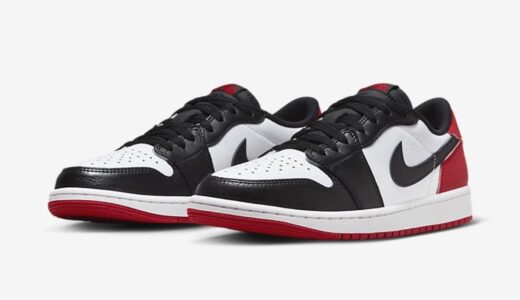 通称“つま黒” Nike Air Jordan 1 Low OG “Black Toe”が国内7月28日に発売予定 ［CZ0790-106］
