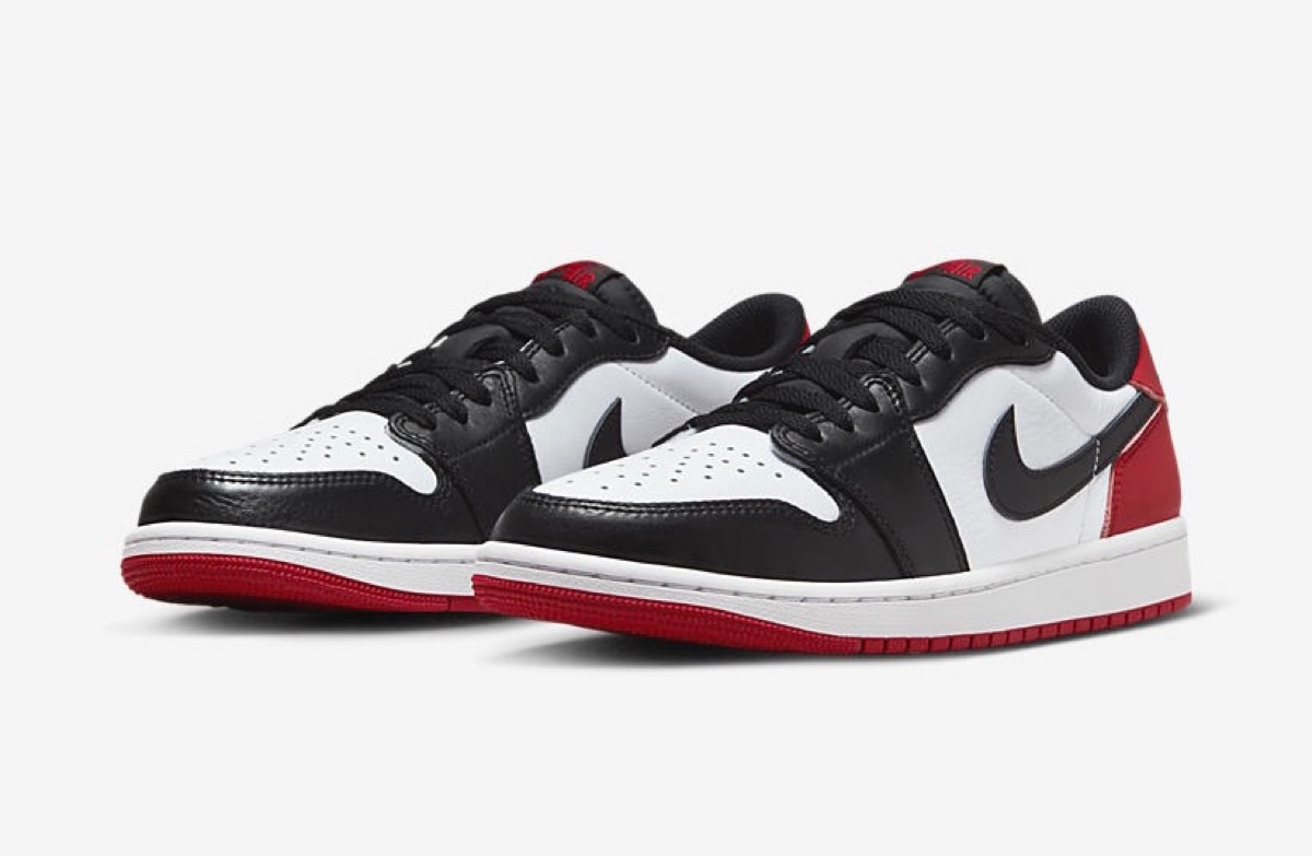 Nike Air Jordan 1 Retro Low OG Black Toe