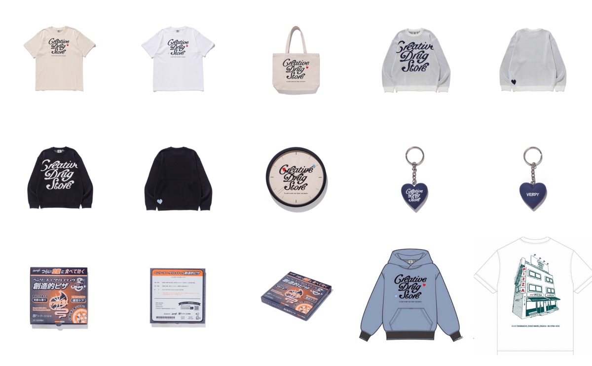 VERDY × CreativeDrugStore コラボアイテムのWEB抽選販売が8月5日より