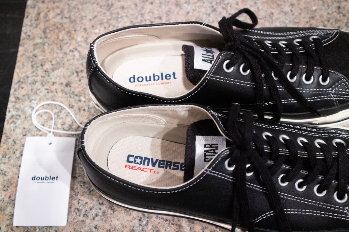 doublet × CONVERSE ALL STARとJACK PURCELLを融合した