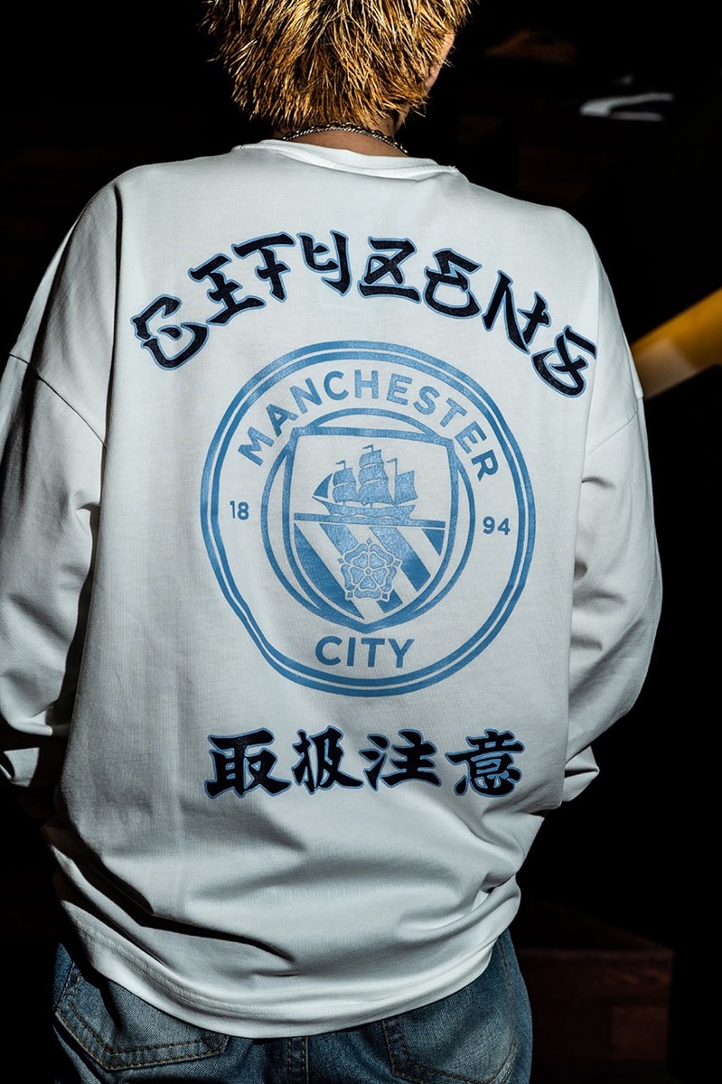 MCFC x BlackEyePatch Tシャツ Lサイズ - Tシャツ/カットソー(半袖/袖なし)