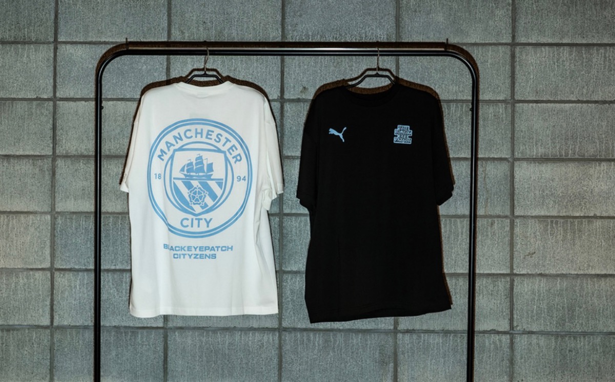 PUMA × Manchester City FC × BlackEyePatch トリプルコラボが国内7月 