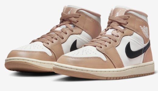 Nike Wmns Air Jordan 1 Mid “Desert”が国内10月23日より発売予定 ［BQ6472-103］