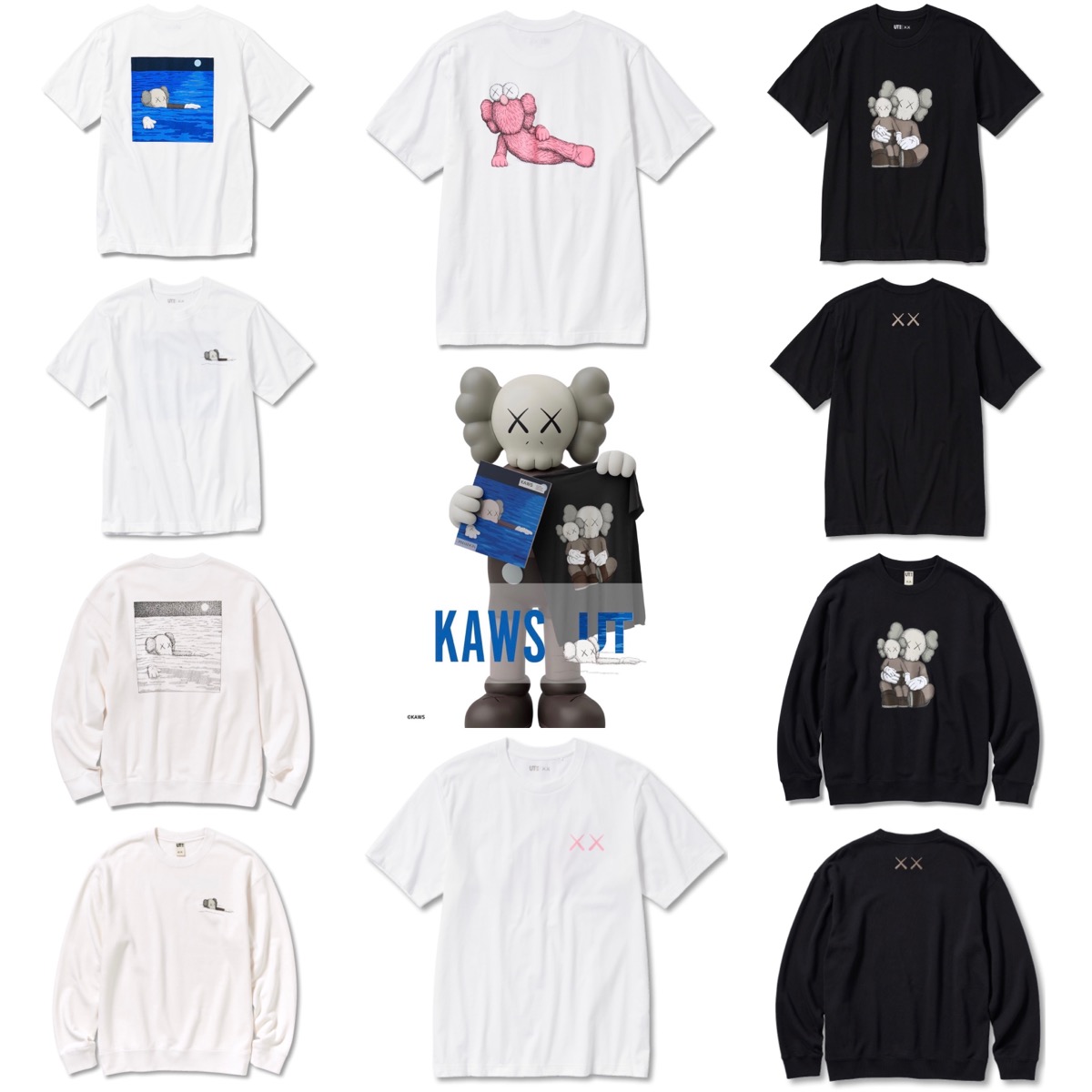 KAWS × UNIQLO ART BOOK & UT Collectionが国内9月8日より発売 | UP TO ...