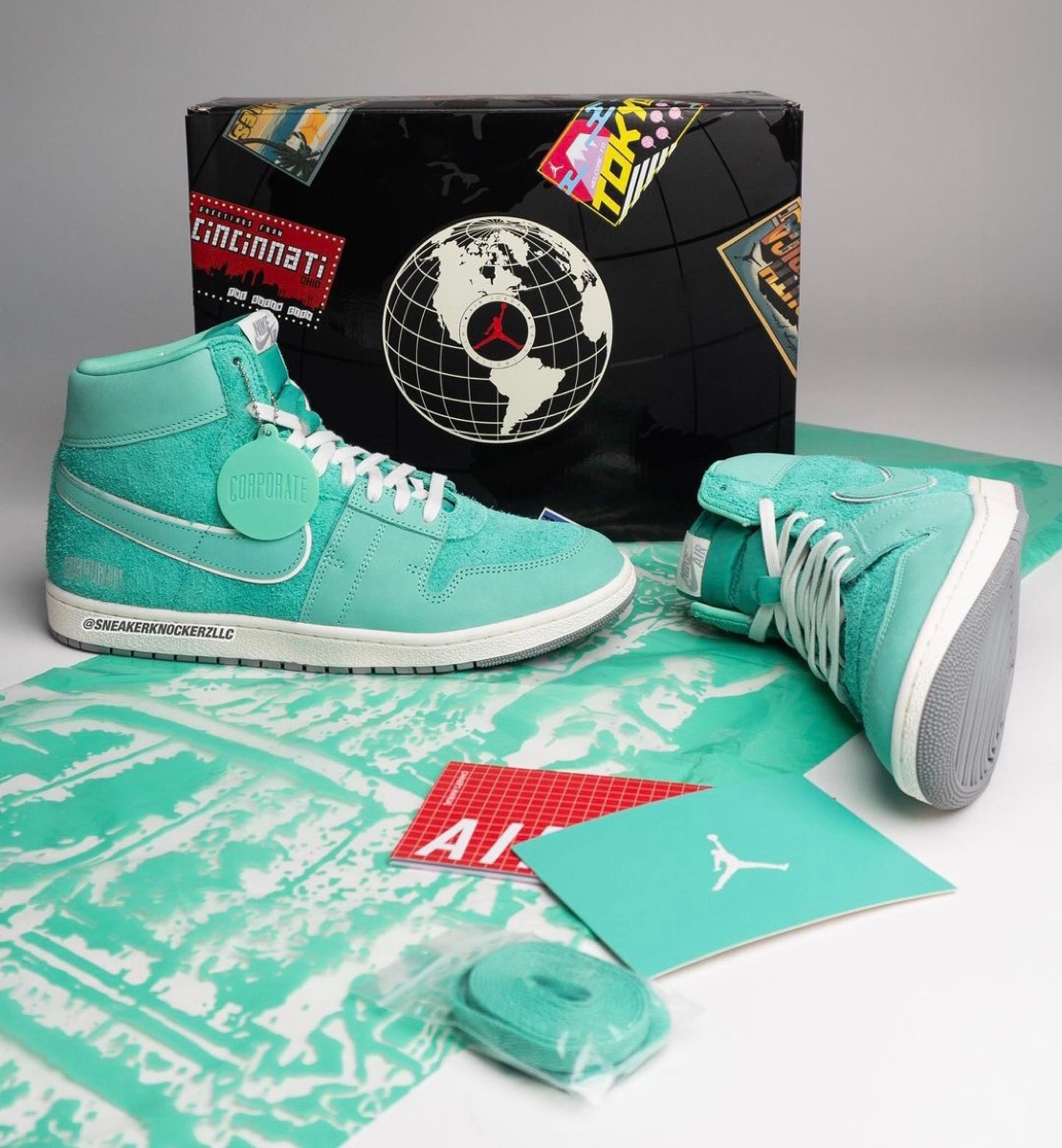 Corporate × Nike Jordan Air Ship PE SP “For The City”が国内9月15日