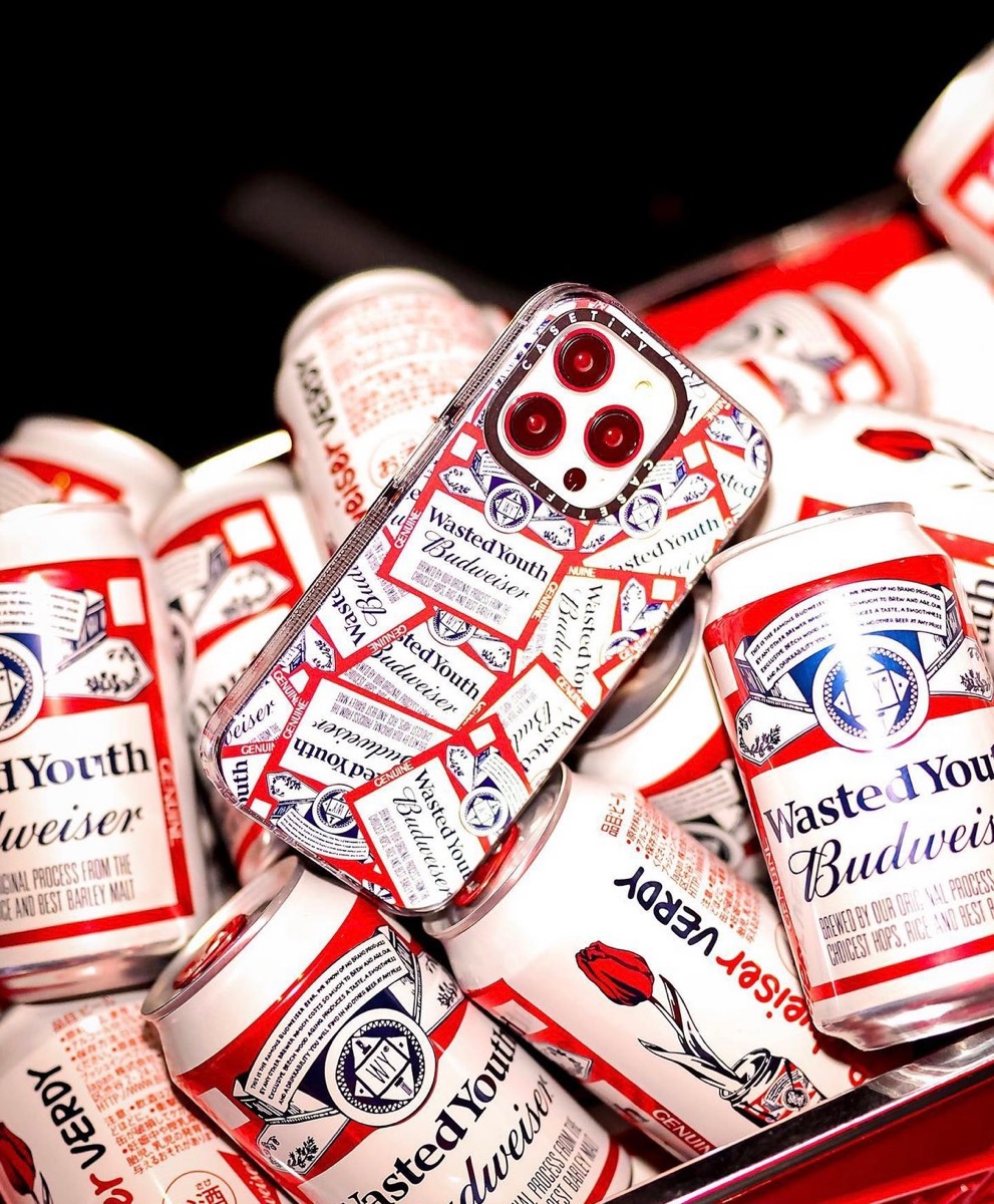 Wasted Youth × Budweiser × CASETiFY iPhoneケースが国内8月30日に