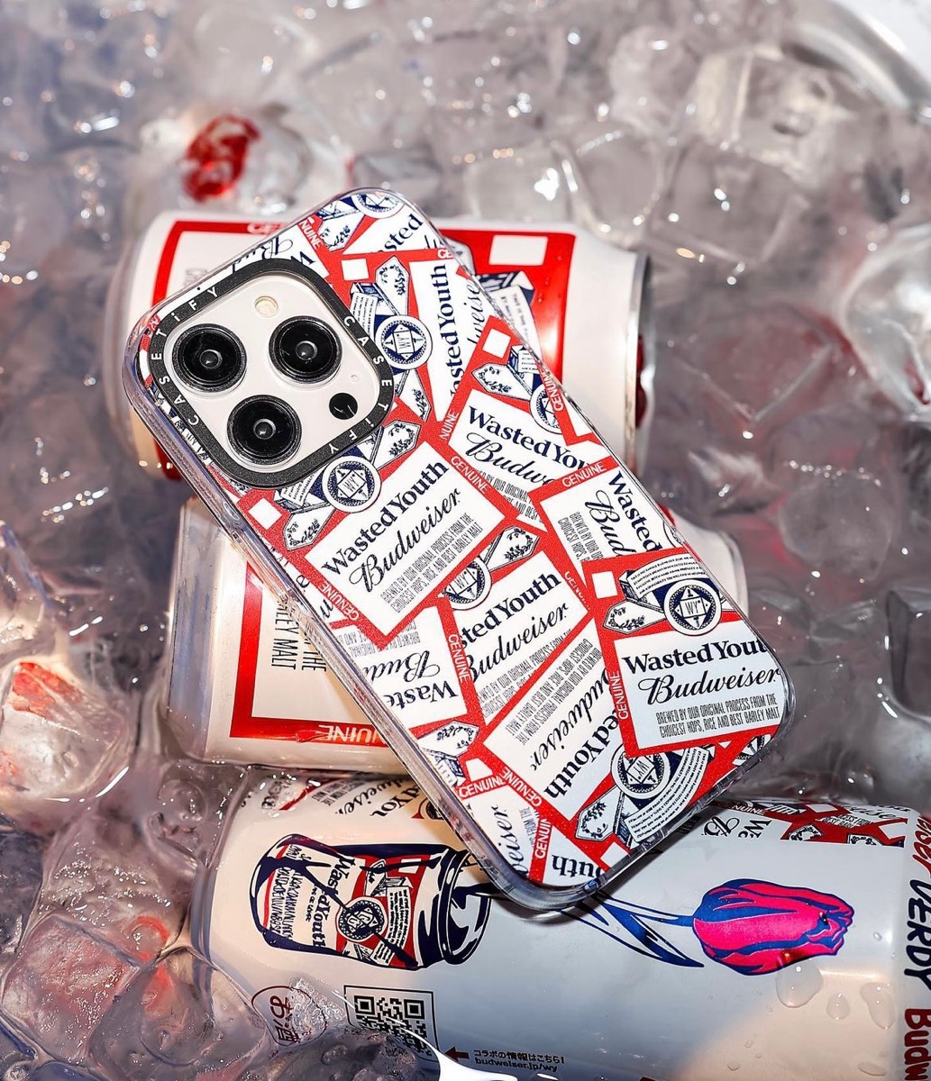 Wasted Youth × Budweiser × CASETiFY iPhoneケースが国内8月30日に