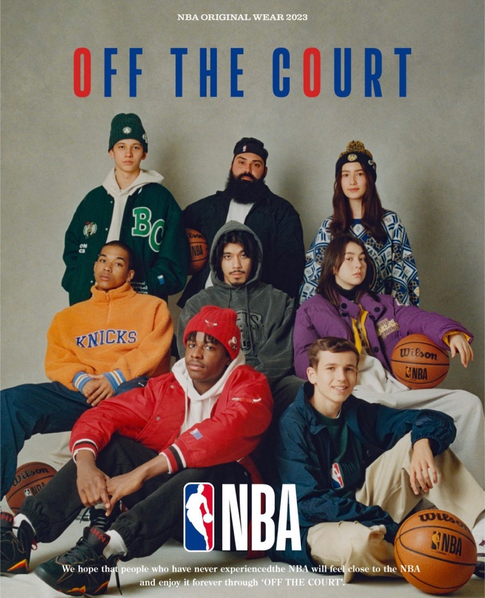 OFF THE COURT by NBA for JOURNAL STANDARD relume 23AW 別注