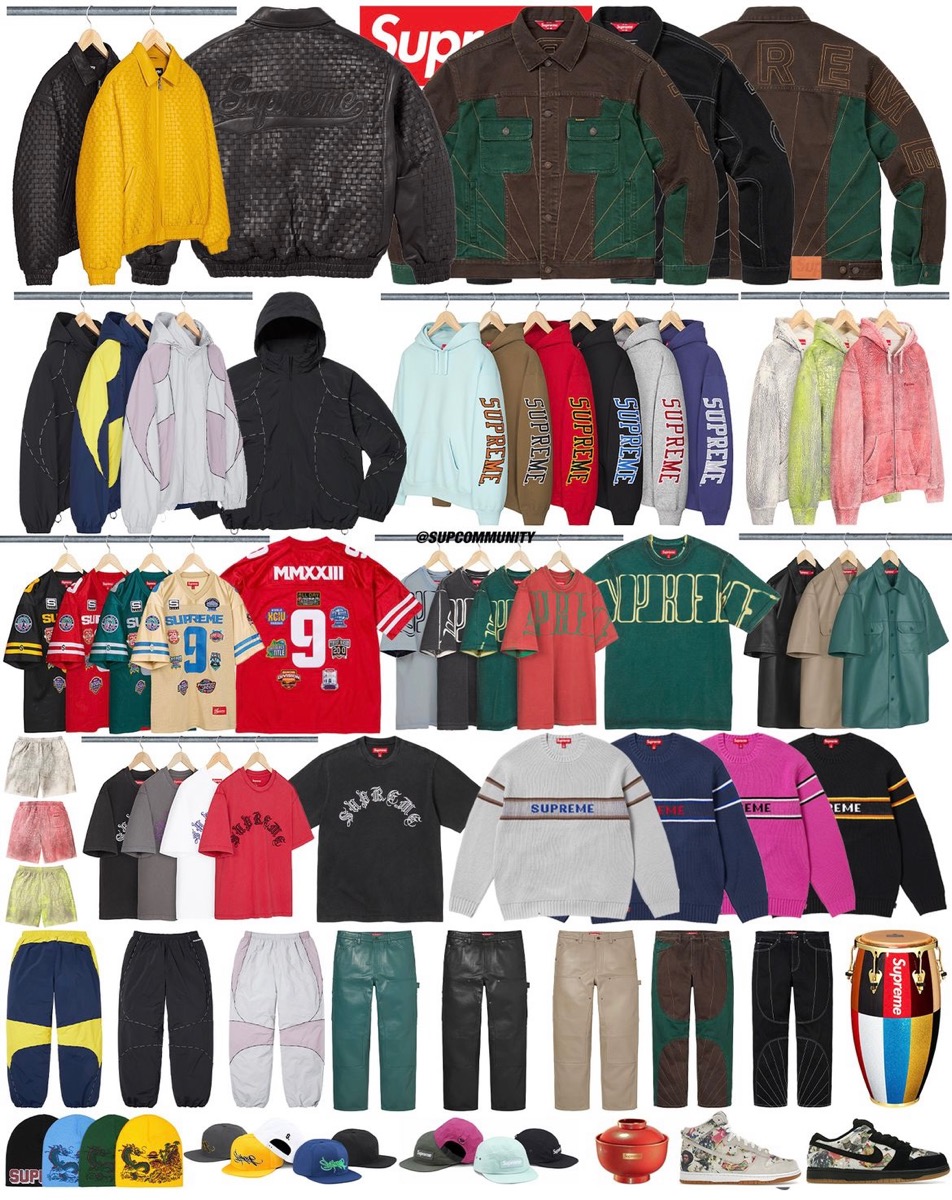 Supreme × Nike SB 2023FW Week2が国内9月2日に発売予定【全商品一覧 ...