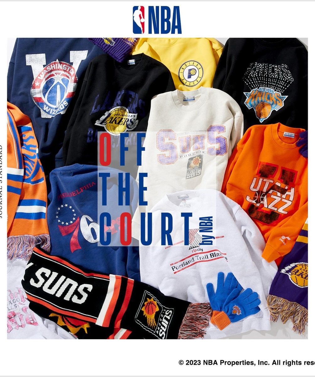 OFF THE COURT by NBA for JOURNAL STANDARD relume 23AW 別注