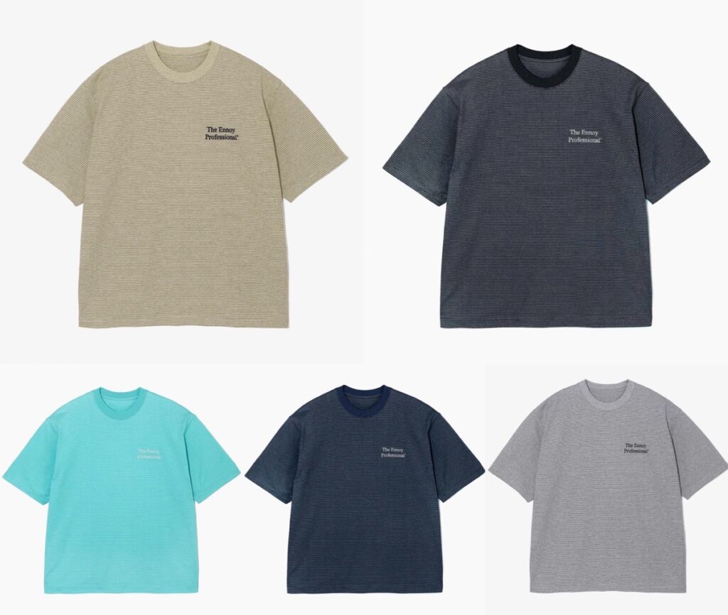 福袋セール】 23ss ベージュ XL T-Shirt Border S/S Ennoy トップス - bestcheerstone.com