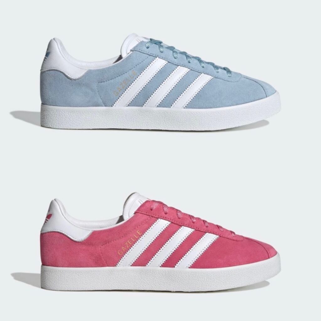 adidas GAZELLE 85 “Clear Sky” & “Pink Fusion”が国内8月10日に発売 ［IG5003 / IG5004］ | TO DATE