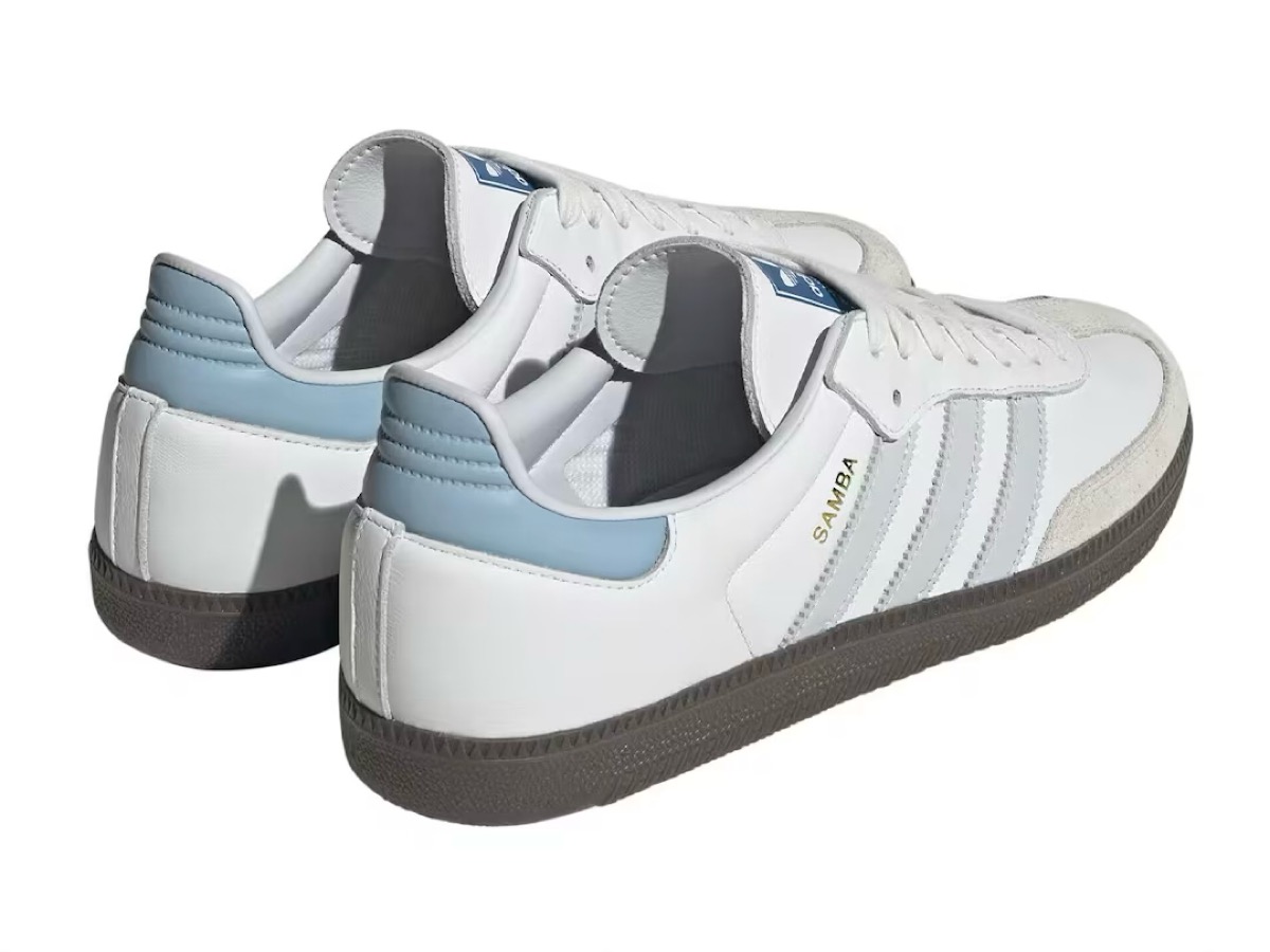 adidas Samba OG “Core White/Halo Blue”が国内9月15日に再販予定