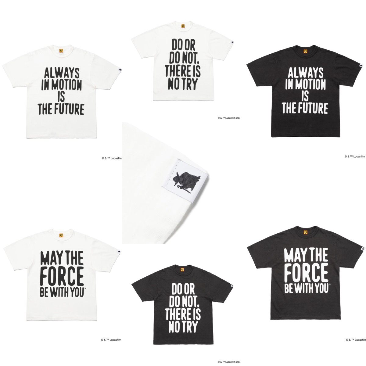HUMAN MADE × STAR WARS ヨーダの名言Tシャツが国内8月8日に発売 | UP ...