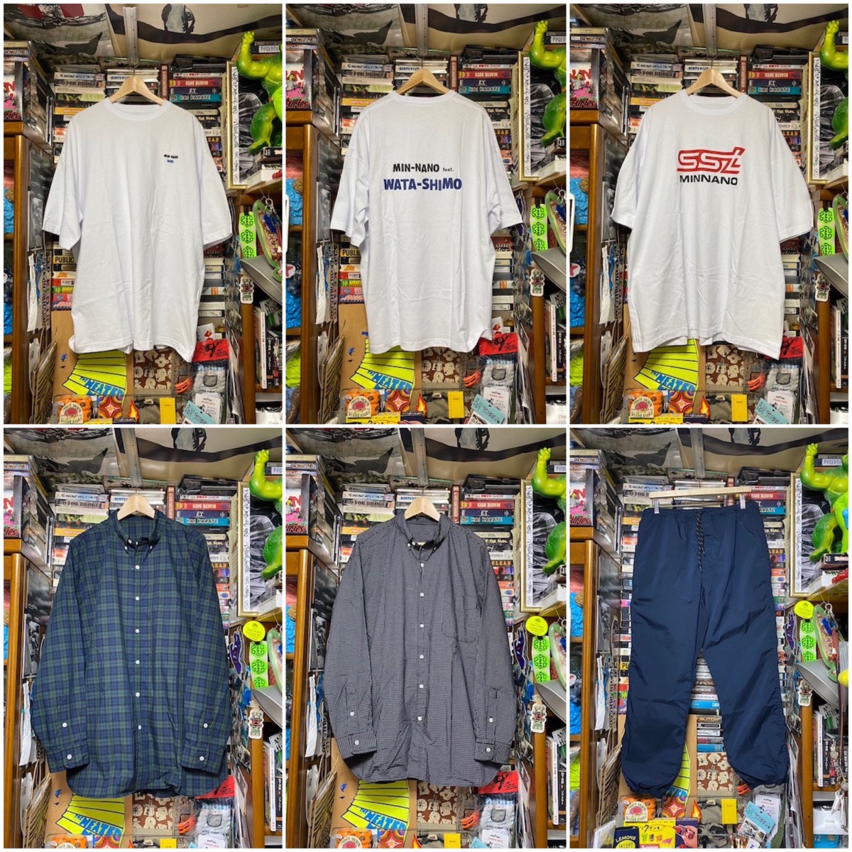 新品：MIN-NANO ref. コラボ お好み焼もりTEE-