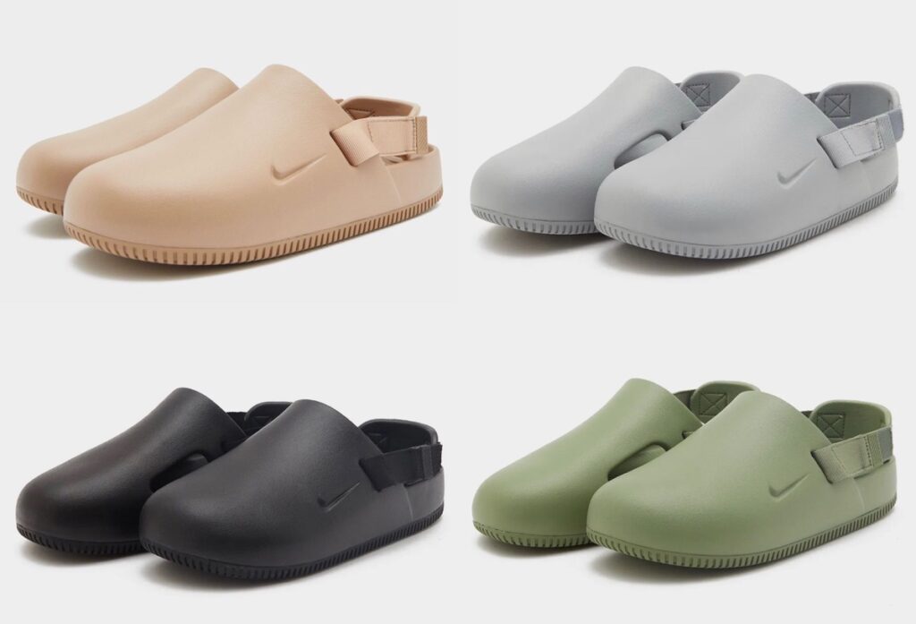 Nikeのストラップ付きミュール『Calm Mule』全4色が国内発売開始