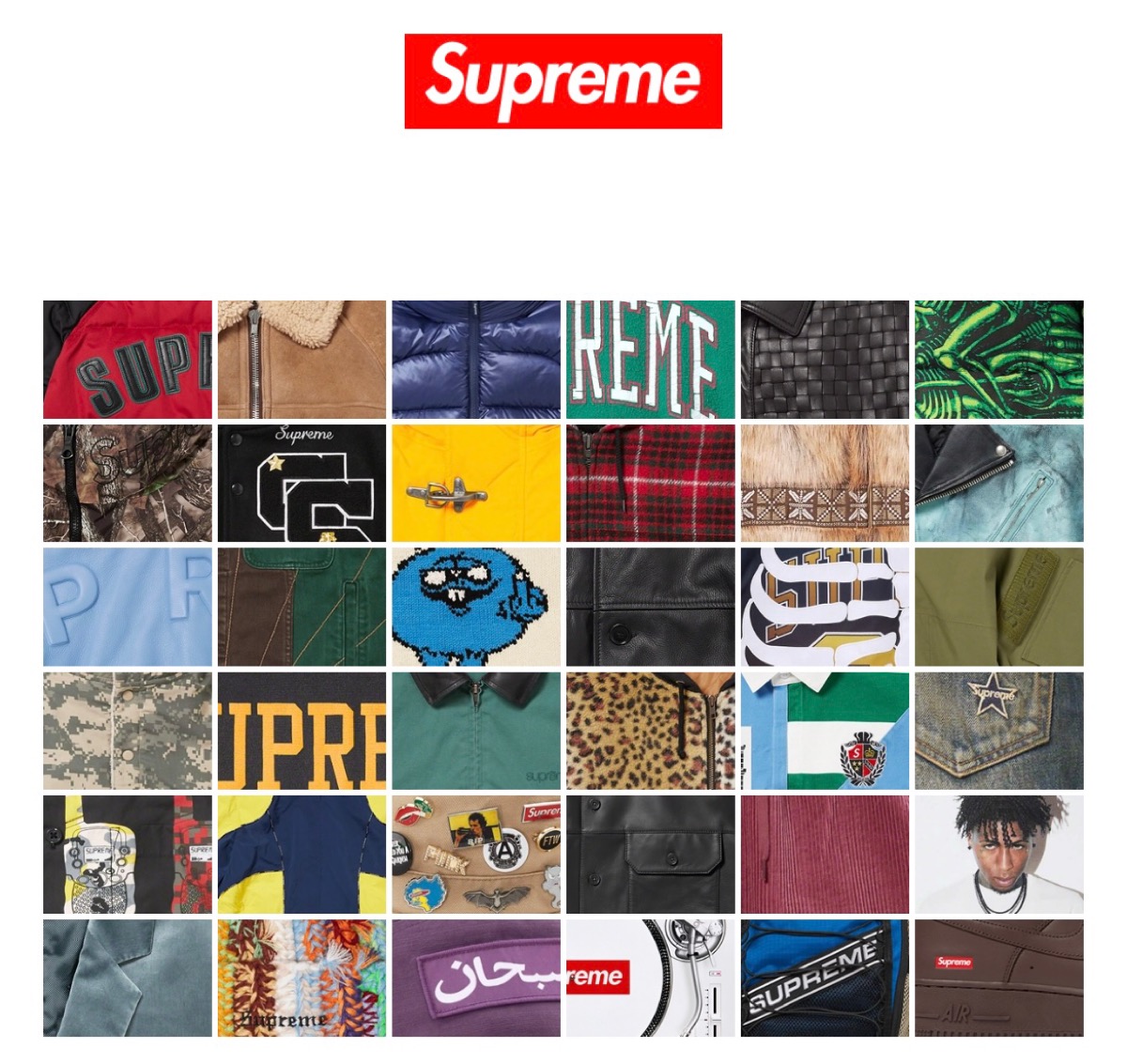 Supreme 2023FWコレクションのLOOKBOOK &amp; PREVIEWが公開 | UP TO DATE