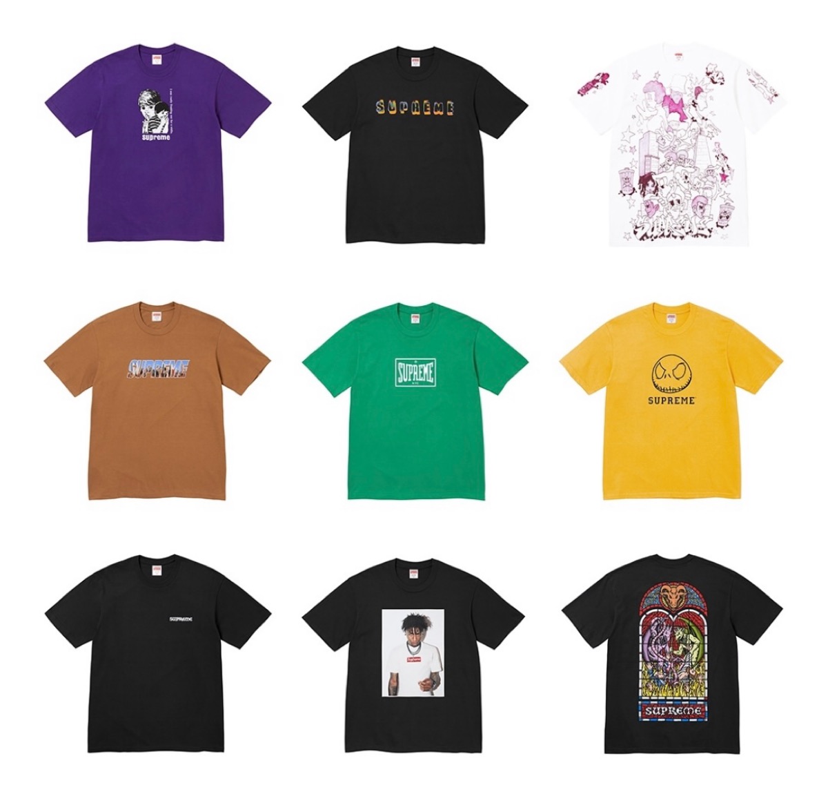 Supreme 2023FWコレクションに登場するTシャツ（Tee） | UP TO