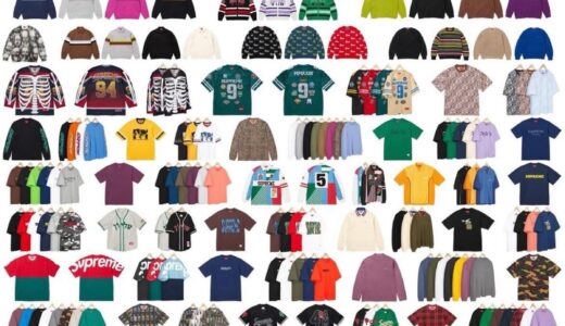 Supreme 2023FWコレクションに発売予定のトップス & セーター（Tops/Sweaters）