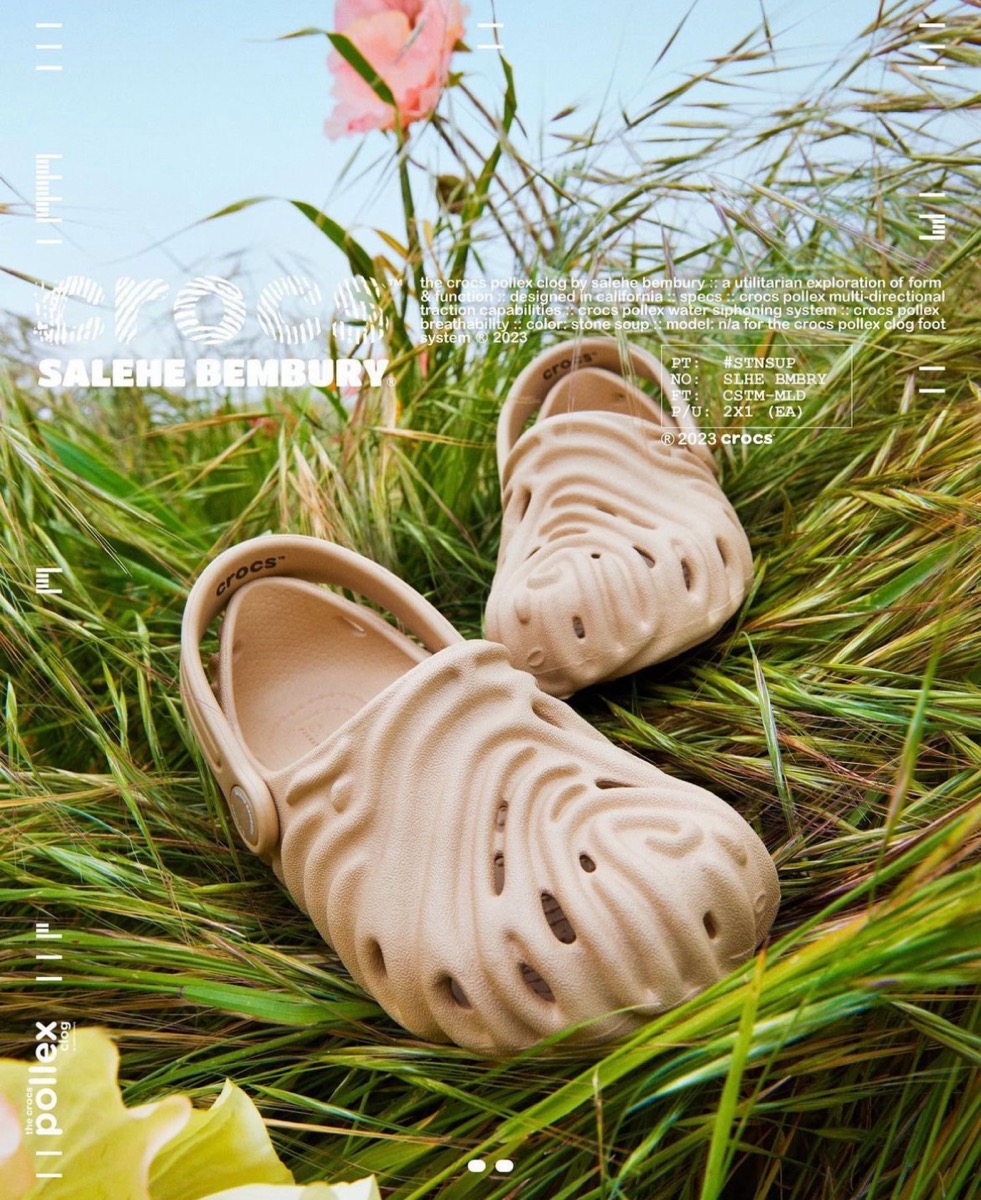 Crocs × Salehe Bembury〈Pollex Clog〉の新色が国内11月17日より発売 ...