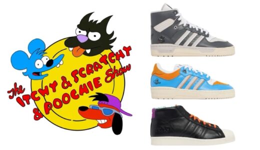 adidas × The Simpsons “Itchy & Scratchy & Poochie Show” Packが国内10月7日に発売予定 ［IE7565 / IE7566 / E7563］
