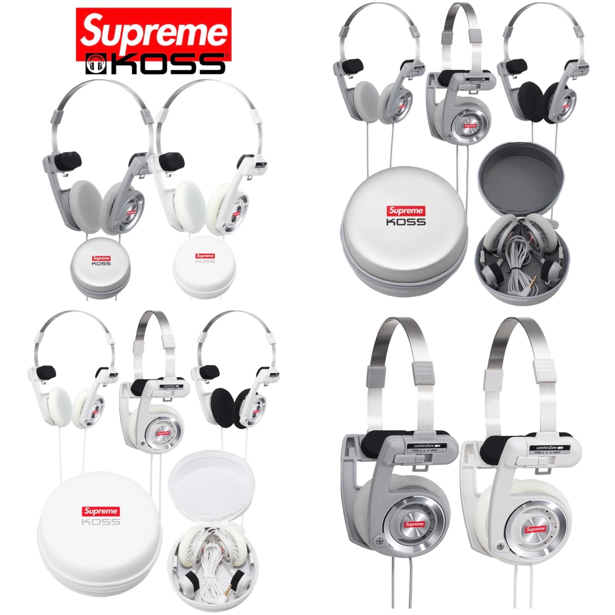 supremeヘッドホン-