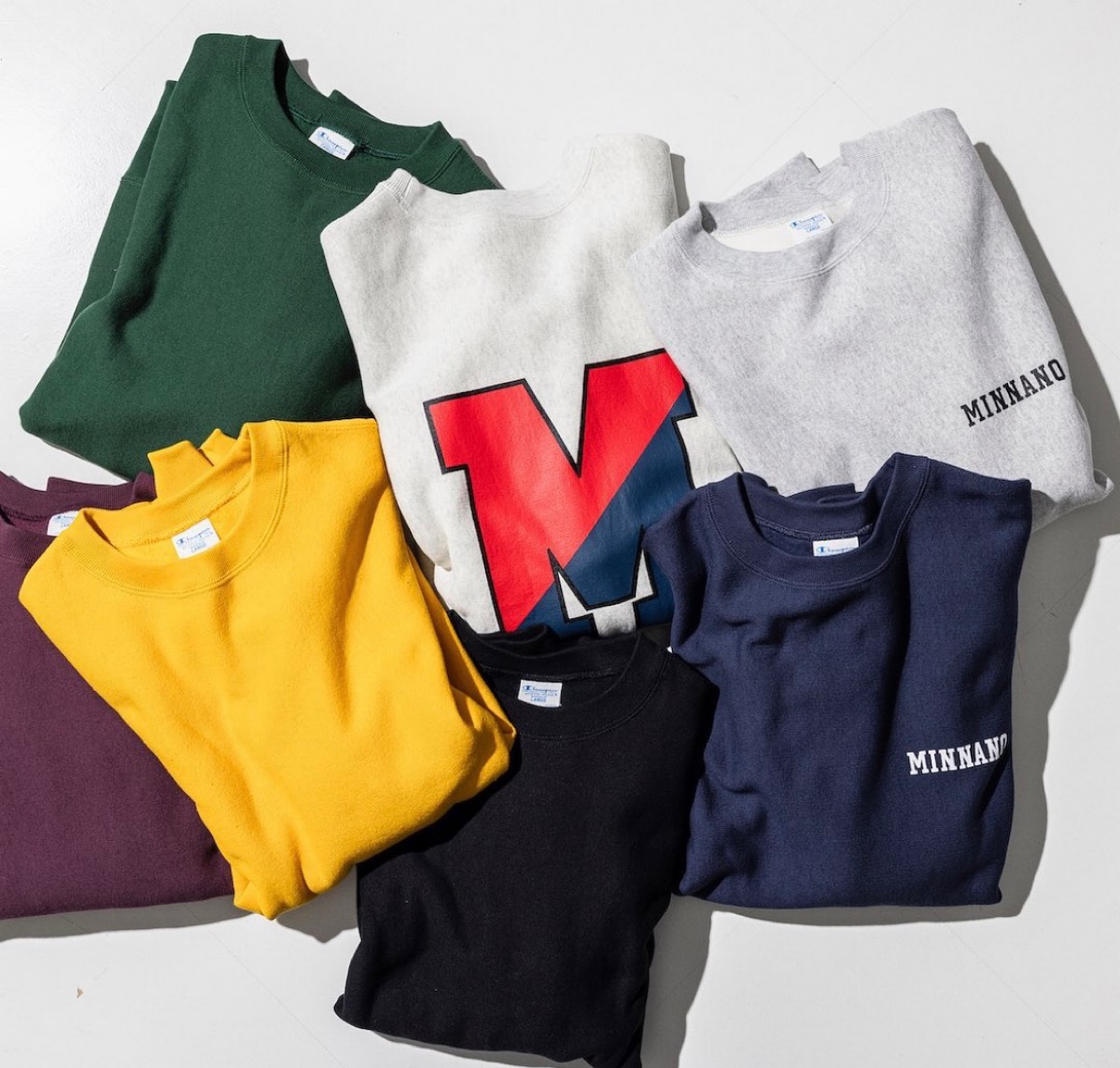 Champion × BEAMS by MIN-NANO コラボアイテム第4弾が国内オンライン ...