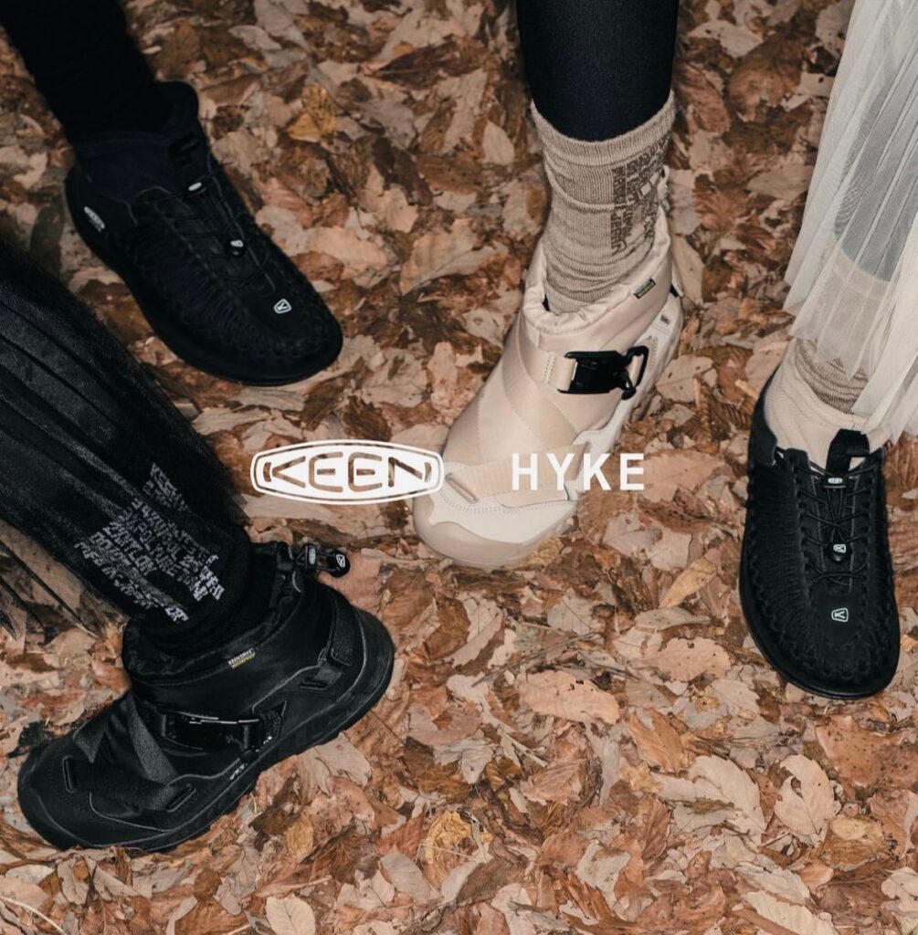 HYKE × KEEN コラボコレクション第2弾が国内10月25日より発売 | UP TO DATE