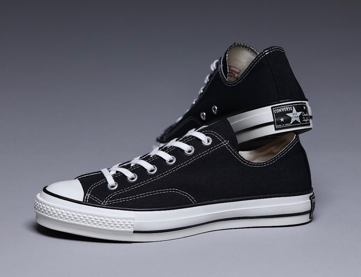 CONVERSE ALL STAR J VTG 57 OX “TIMELINE” BLACKが国内9月