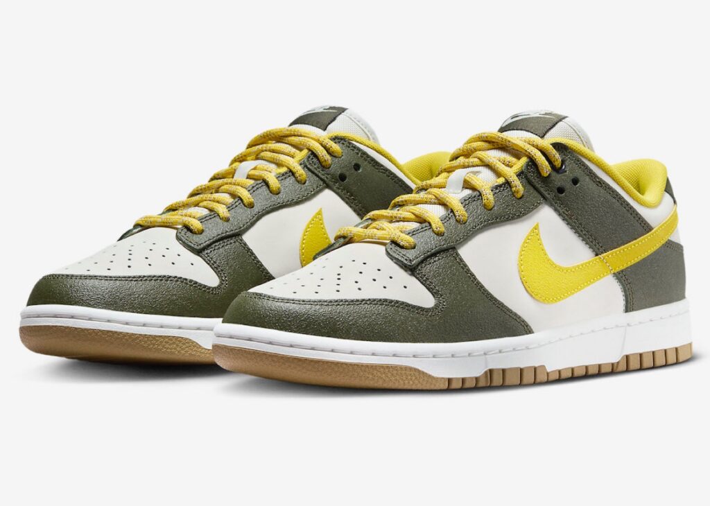 Nike Dunk Low PRM Winterized “Cargo Khaki/Vivid Sulfur”が発売予定