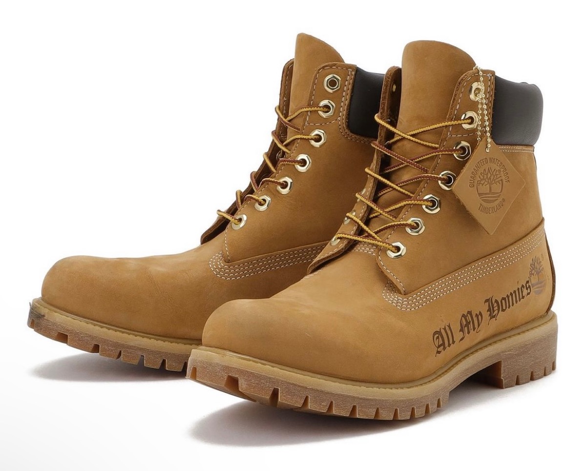 ZORN All My Homies × Timberland 先着200足限定イエローブーツが国内9