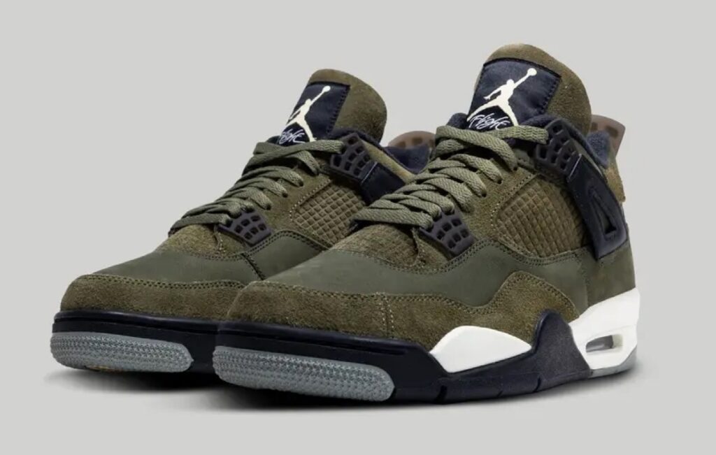 Nike Air Jordan 4 Retro SE Craft “Medium Olive”が12月2日に発売予定