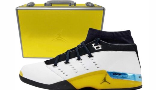 Nike Air Jordan 17 Retro Low SP “Lightning”が2024年5月30日に復刻発売予定 ［FJ0395-100］